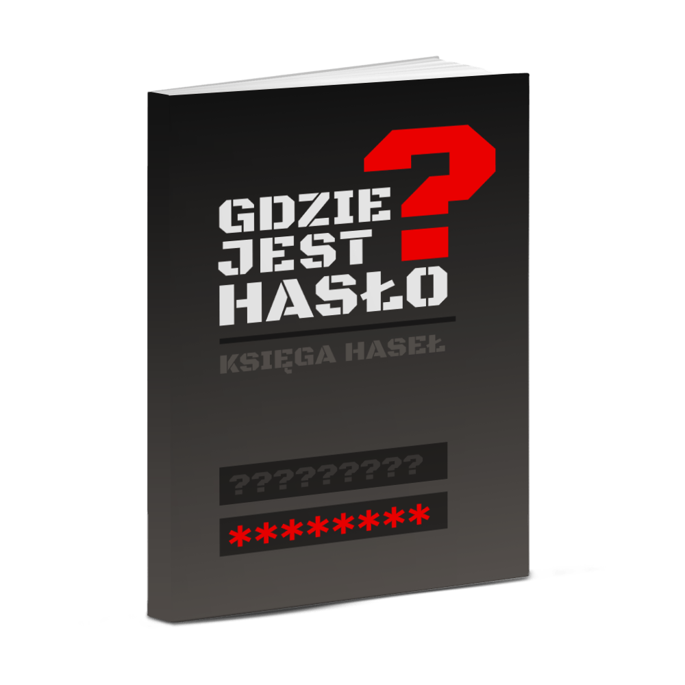 Gdzie Jest Hasło – Księga Haseł Offline 6x9 100 stron
